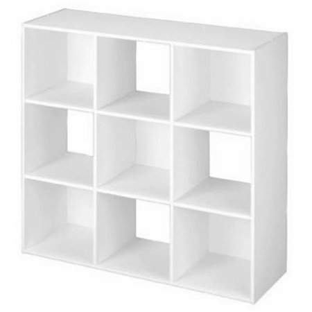 CLOSETMAID Closetmaid 42100 9 Cube Closetmaid Cubeicals Stackable Storage Organizer 832552